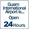 Guam International Airport is Open 24 hours